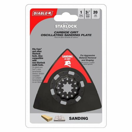 DIABLO OSC SANDING PLATE 3-1/2in. DOS20CGSP